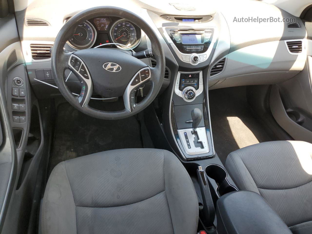 2011 Hyundai Elantra Gls Серебряный vin: KMHDH4AE4BU125523