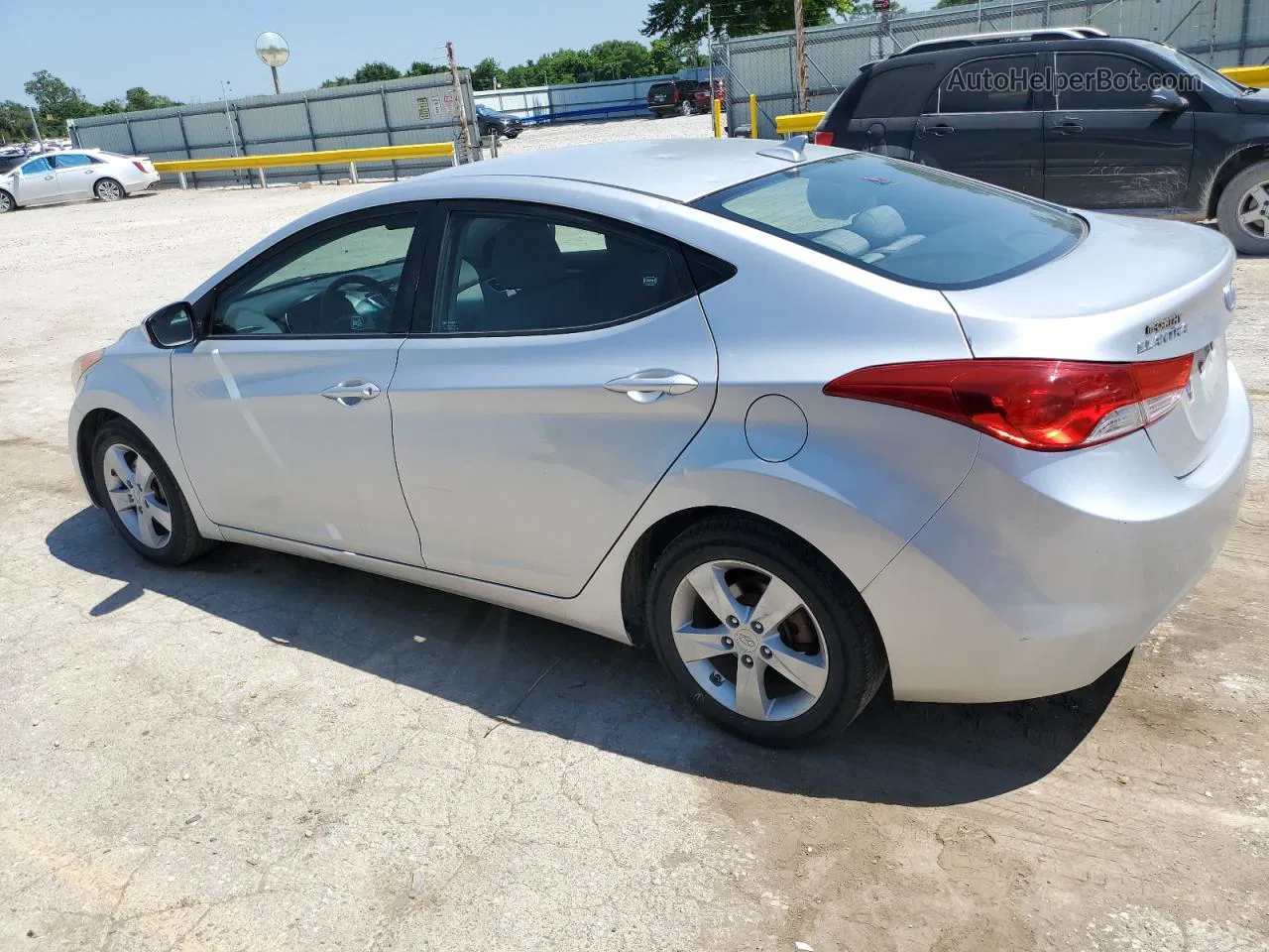 2011 Hyundai Elantra Gls Silver vin: KMHDH4AE4BU125523