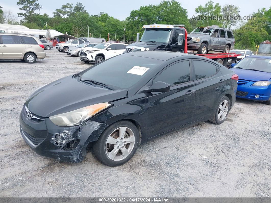 2011 Hyundai Elantra Gls (ulsan Plant) Black vin: KMHDH4AE4BU152186