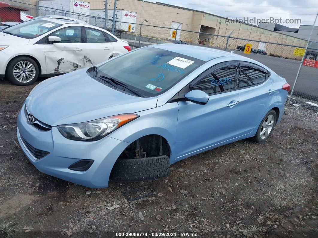 2011 Hyundai Elantra Gls (ulsan Plant) Синий vin: KMHDH4AE4BU157291