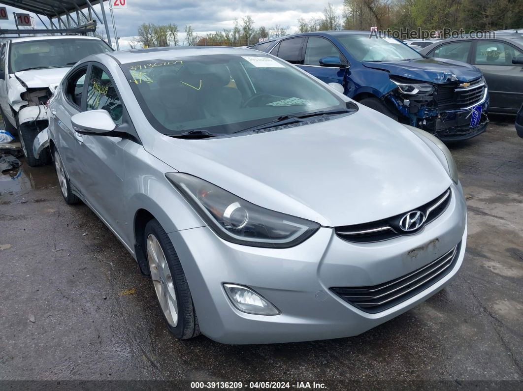 2011 Hyundai Elantra Limited (ulsan Plant) Silver vin: KMHDH4AE4BU163205