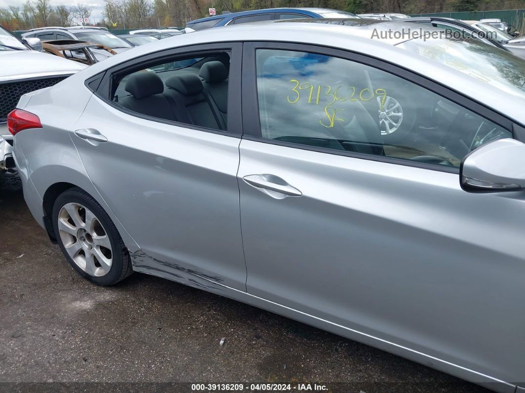 2011 Hyundai Elantra Limited (ulsan Plant) Silver vin: KMHDH4AE4BU163205