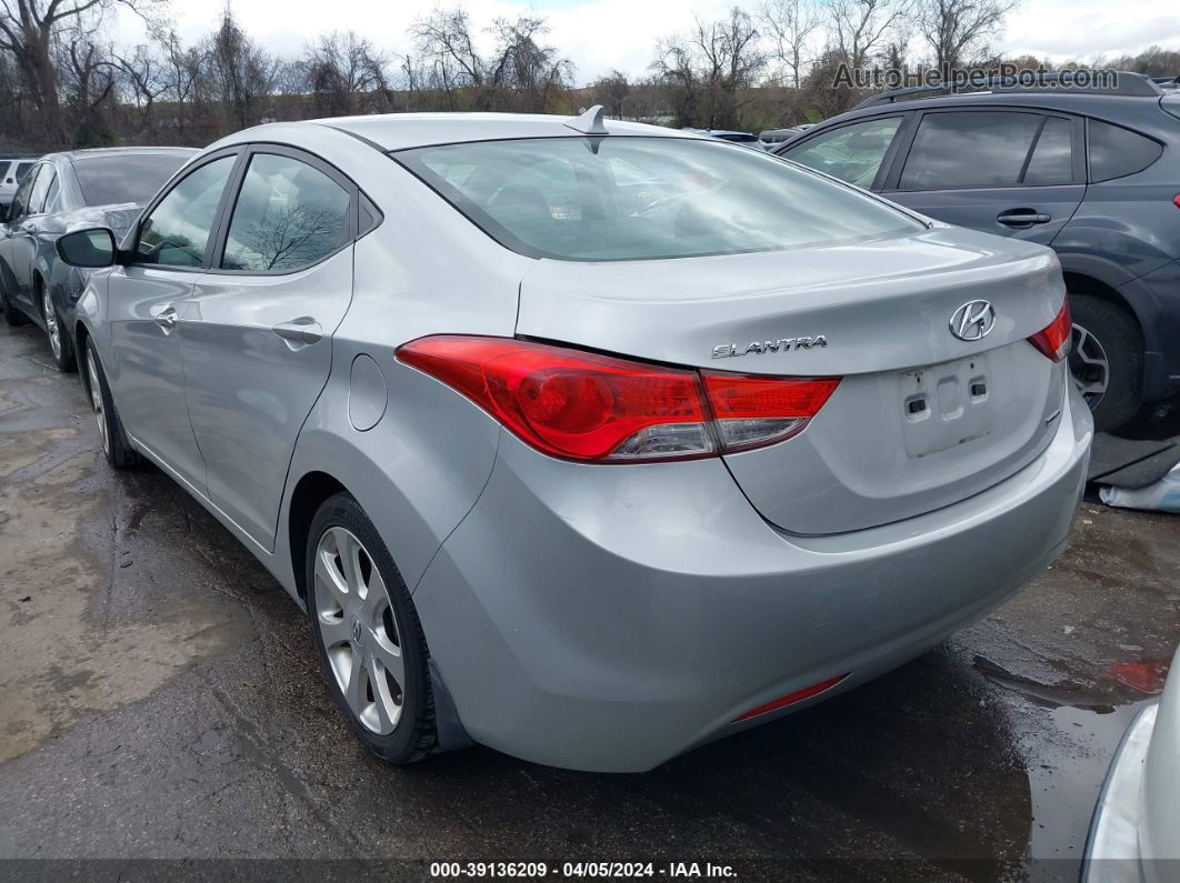 2011 Hyundai Elantra Limited (ulsan Plant) Silver vin: KMHDH4AE4BU163205