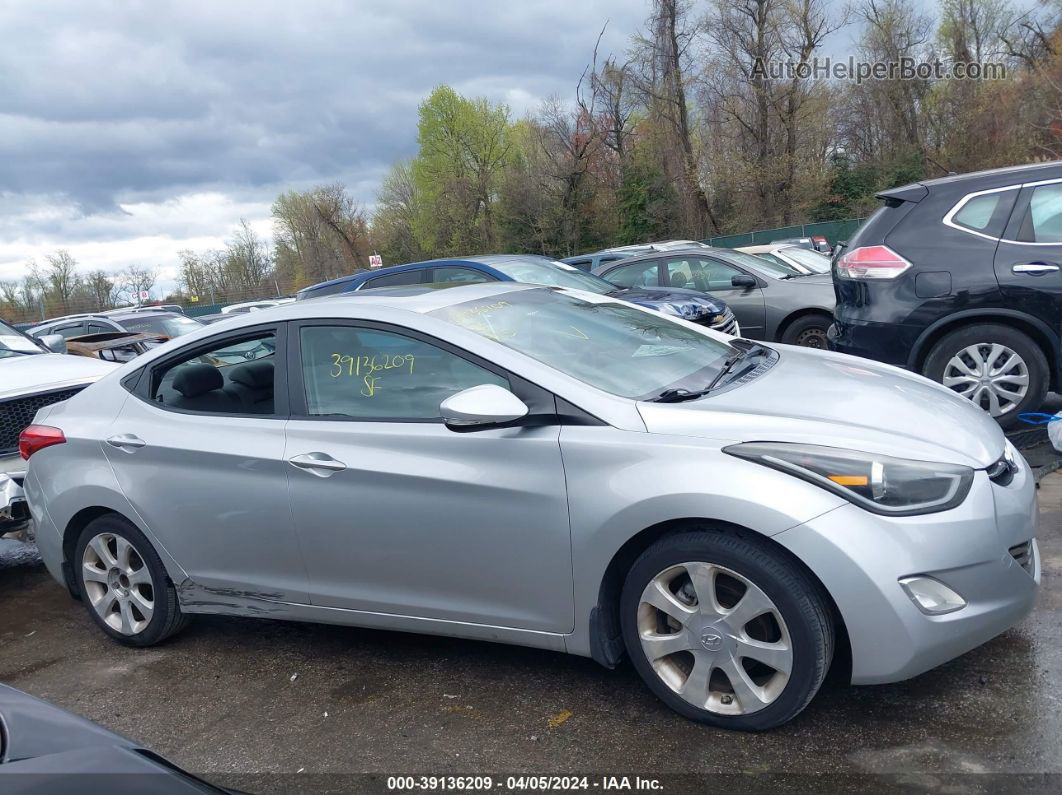 2011 Hyundai Elantra Limited (ulsan Plant) Silver vin: KMHDH4AE4BU163205