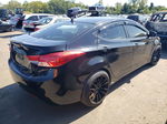 2012 Hyundai Elantra Gls Black vin: KMHDH4AE4CU195542