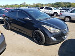 2012 Hyundai Elantra Gls Black vin: KMHDH4AE4CU195542