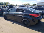 2012 Hyundai Elantra Gls Black vin: KMHDH4AE4CU195542