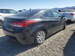 2012 Hyundai Elantra Gls Black vin: KMHDH4AE4CU270403