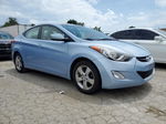 2012 Hyundai Elantra Gls Blue vin: KMHDH4AE4CU314710