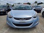 2012 Hyundai Elantra Gls Blue vin: KMHDH4AE4CU314710