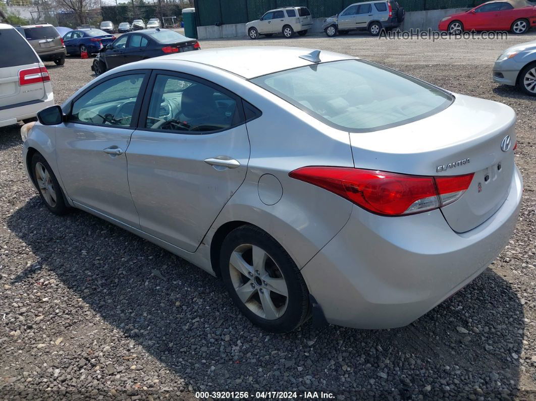 2012 Hyundai Elantra Gls (ulsan Plant) Silver vin: KMHDH4AE4CU315226