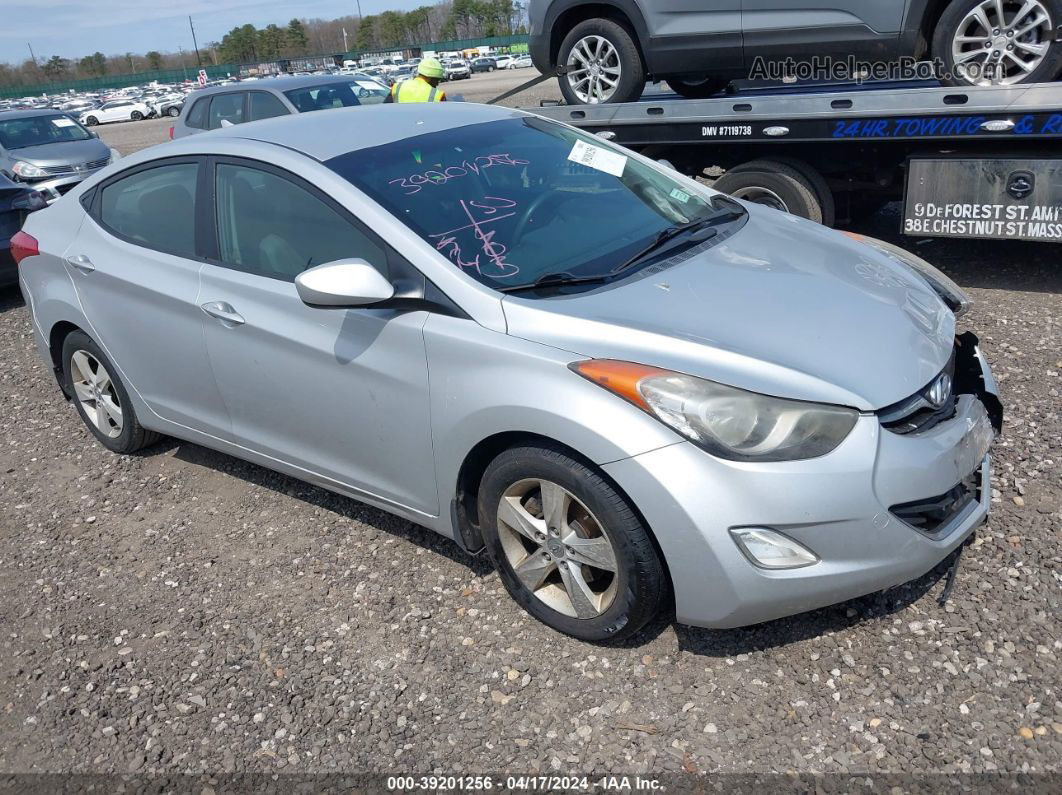 2012 Hyundai Elantra Gls (ulsan Plant) Silver vin: KMHDH4AE4CU315226