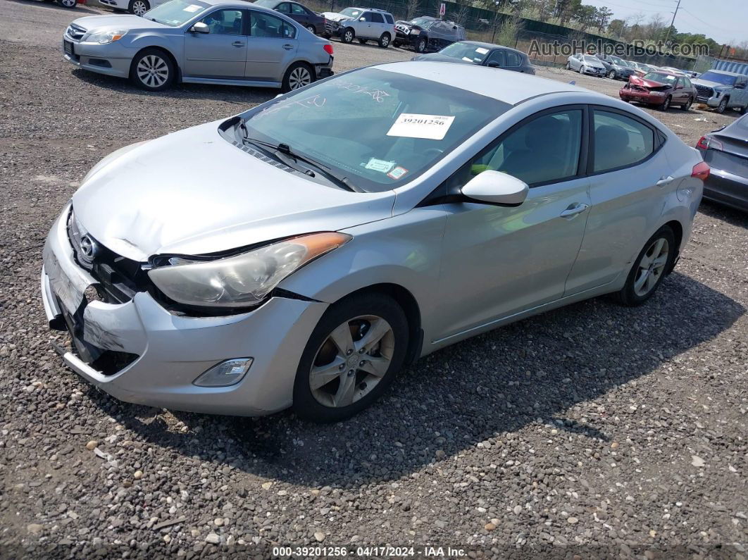 2012 Hyundai Elantra Gls (ulsan Plant) Silver vin: KMHDH4AE4CU315226