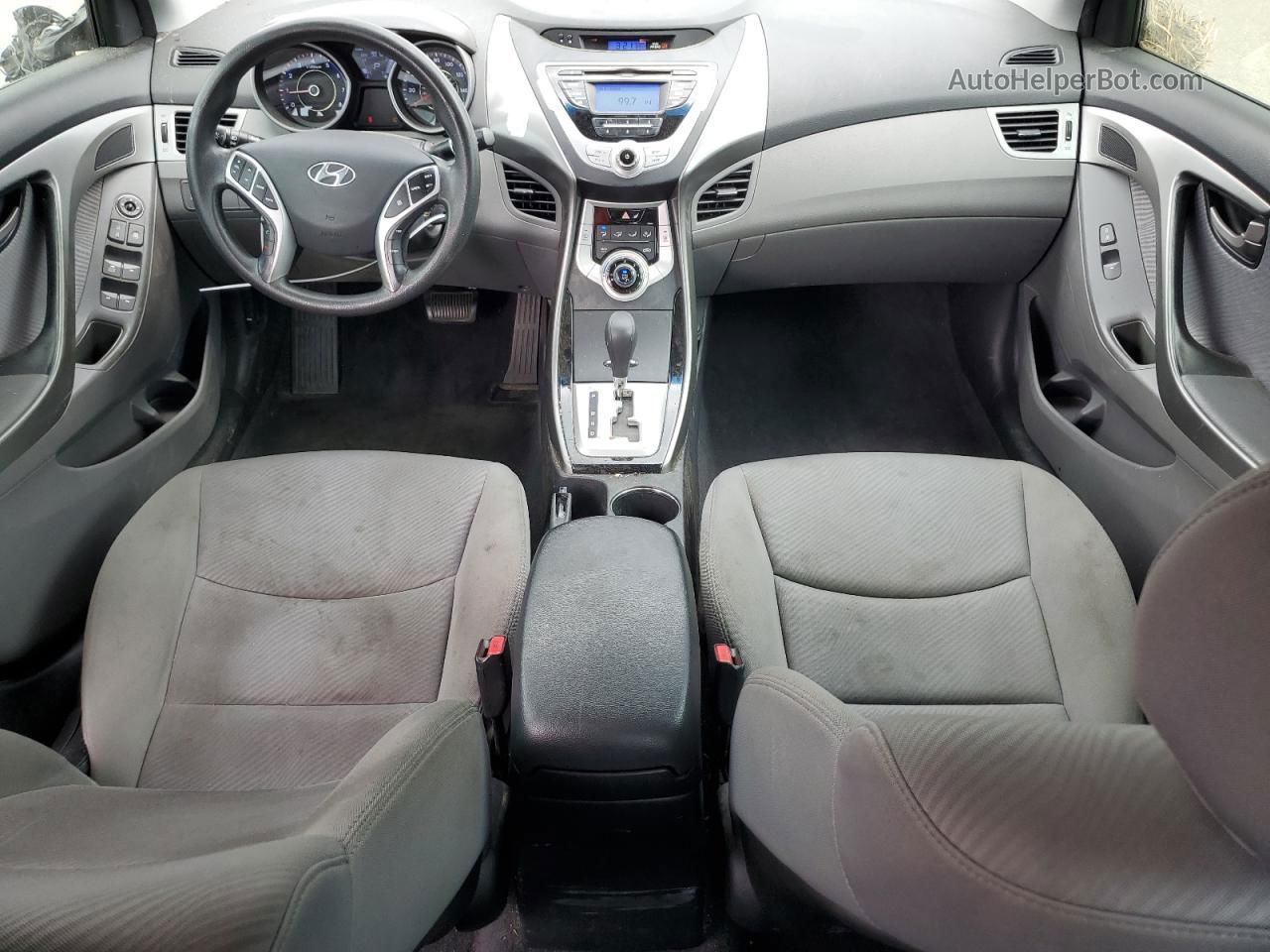 2012 Hyundai Elantra Gls Серебряный vin: KMHDH4AE4CU354771