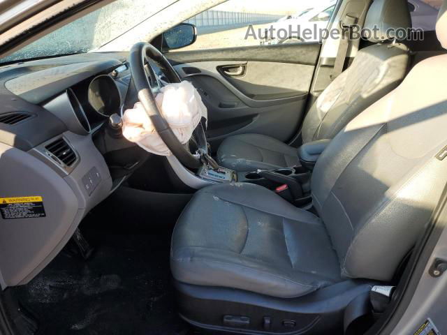 2013 Hyundai Elantra Gls Серый vin: KMHDH4AE4DU702733