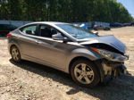 2013 Hyundai Elantra Gls Silver vin: KMHDH4AE4DU749437