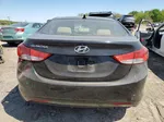 2013 Hyundai Elantra Gls Black vin: KMHDH4AE4DU757330