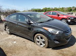 2013 Hyundai Elantra Gls Black vin: KMHDH4AE4DU757330