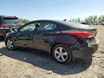 2013 Hyundai Elantra Gls Black vin: KMHDH4AE4DU757330