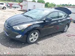 2013 Hyundai Elantra Gls Black vin: KMHDH4AE4DU851921