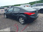 2013 Hyundai Elantra Gls Black vin: KMHDH4AE4DU851921