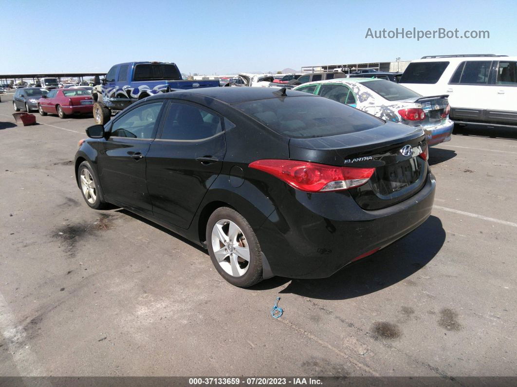 2013 Hyundai Elantra Gls (ulsan Plant) Black vin: KMHDH4AE4DU919733