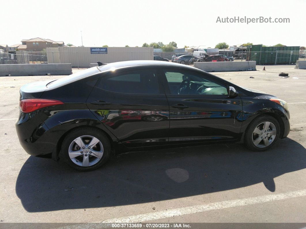 2013 Hyundai Elantra Gls (ulsan Plant) Black vin: KMHDH4AE4DU919733