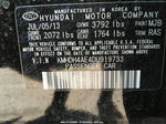 2013 Hyundai Elantra Gls (ulsan Plant) Black vin: KMHDH4AE4DU919733