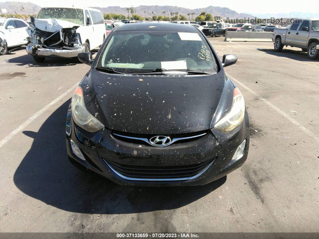 2013 Hyundai Elantra Gls (ulsan Plant) Black vin: KMHDH4AE4DU919733