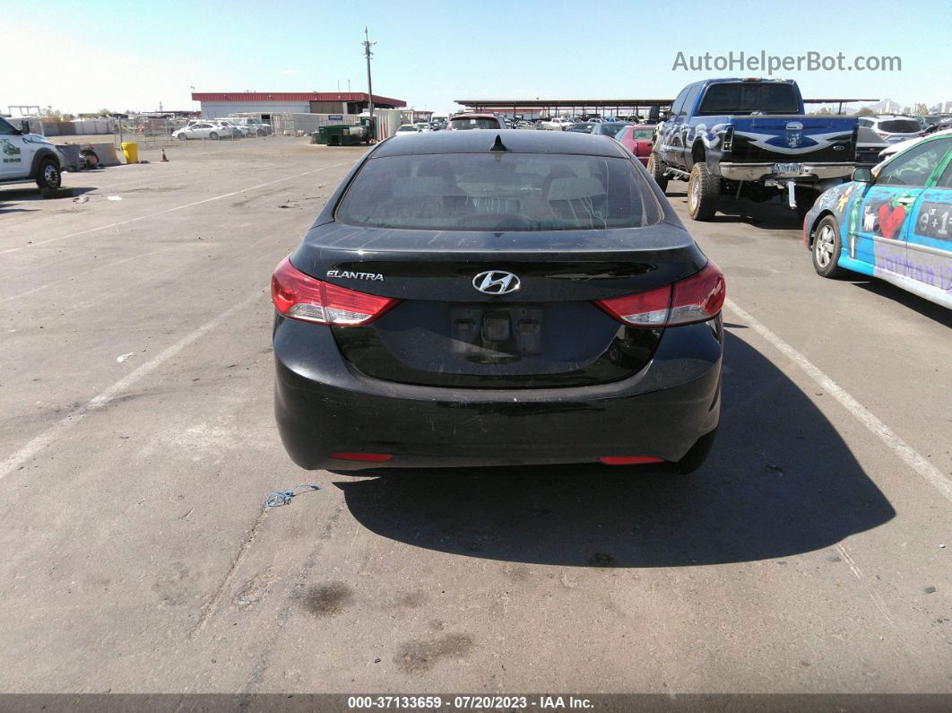 2013 Hyundai Elantra Gls (ulsan Plant) Black vin: KMHDH4AE4DU919733