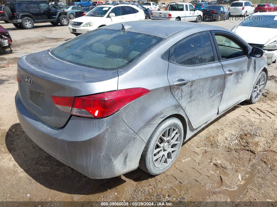 2013 Hyundai Elantra Gls Серебряный vin: KMHDH4AE4DU940436