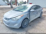 2013 Hyundai Elantra Gls Silver vin: KMHDH4AE4DU940436