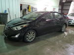 2014 Hyundai Elantra Se Black vin: KMHDH4AE4EU066543