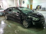 2014 Hyundai Elantra Se Black vin: KMHDH4AE4EU066543