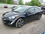 2014 Hyundai Elantra Se Black vin: KMHDH4AE4EU113327