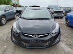 2014 Hyundai Elantra Se Black vin: KMHDH4AE4EU113327