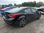 2014 Hyundai Elantra Se Black vin: KMHDH4AE4EU113327