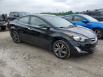 2014 Hyundai Elantra Se Black vin: KMHDH4AE4EU113327