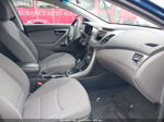 2014 Hyundai Elantra Se (ulsan Plant) Blue vin: KMHDH4AE4EU120407