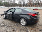 2014 Hyundai Elantra Se Black vin: KMHDH4AE4EU134565