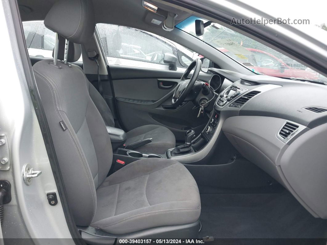 2014 Hyundai Elantra Se Серебряный vin: KMHDH4AE4EU142407