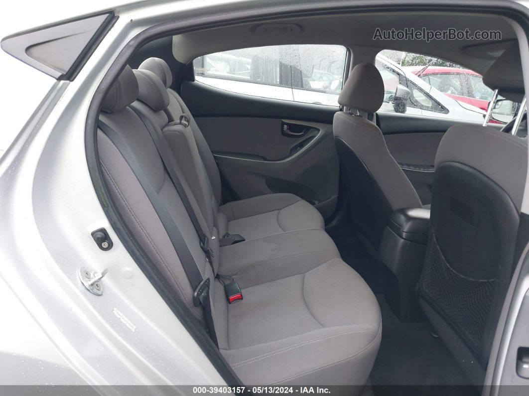 2014 Hyundai Elantra Se Серебряный vin: KMHDH4AE4EU142407