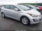 2014 Hyundai Elantra Se Silver vin: KMHDH4AE4EU142407