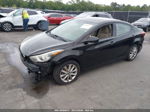 2014 Hyundai Elantra Se Black vin: KMHDH4AE4EU147994