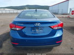 2014 Hyundai Elantra Se Blue vin: KMHDH4AE4EU180591