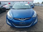 2014 Hyundai Elantra Se Blue vin: KMHDH4AE4EU180591