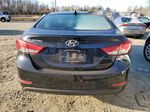 2014 Hyundai Elantra Se Black vin: KMHDH4AE4EU203660