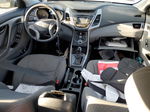 2014 Hyundai Elantra Se Черный vin: KMHDH4AE4EU203660