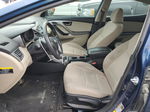 2014 Hyundai Elantra Se Синий vin: KMHDH4AE4EU212956