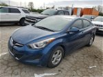 2014 Hyundai Elantra Se Синий vin: KMHDH4AE4EU212956